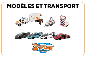 jouets 2-play et Kids Globe camions et voitures