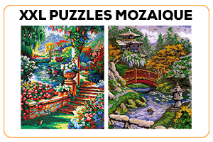 Ministeck et Stickit xxl puzzles mozaique