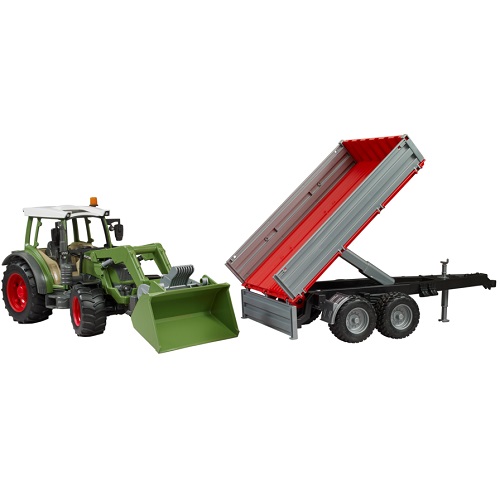 Tracteur Pelleteuse Agricole Et Remoque Articulées A Construire - MECCANO - 5  Ans et +