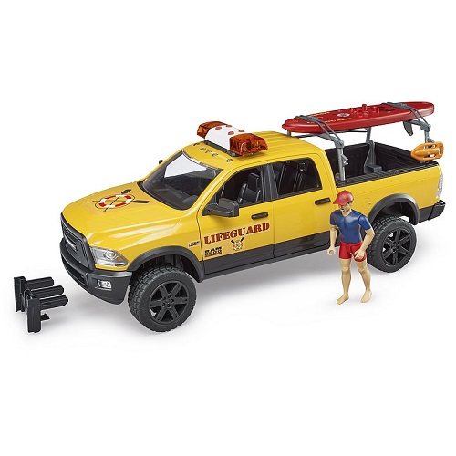 Bruder RAM 2500 Power Wagon lifeguard set