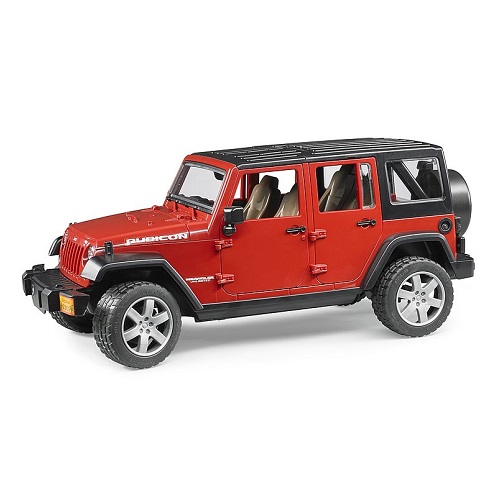 02525 Jeep Wrangler Unlimited Rubicon. Belle jeep pour le intérieur et le extérieur. Se combine bien avec les différentes figurines Bworld.
