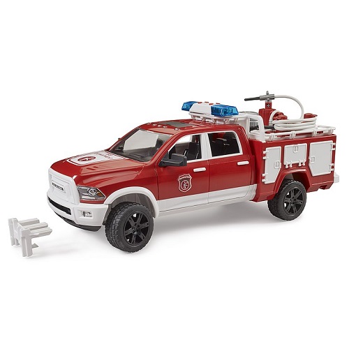 Bruder 02544 RAM 2500 fire truck with light and sound (new 2023)