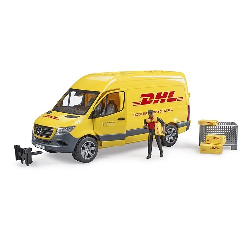 Bruder 02671 Mercedes Sprinter DHL with playing figure
