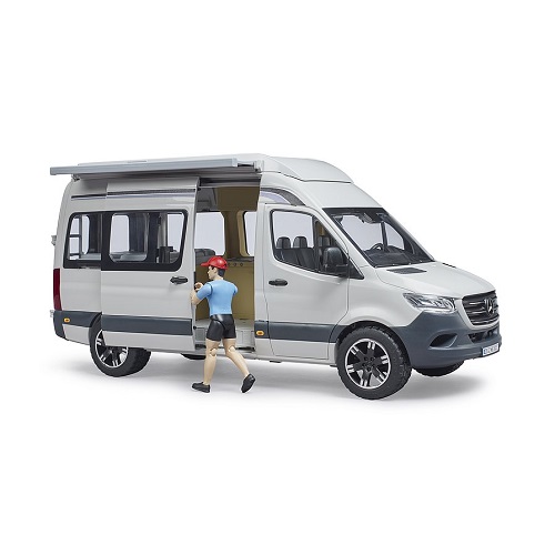 bruder Bruder 02672 Camping-car Mercedes MB Sprinter avec figurine