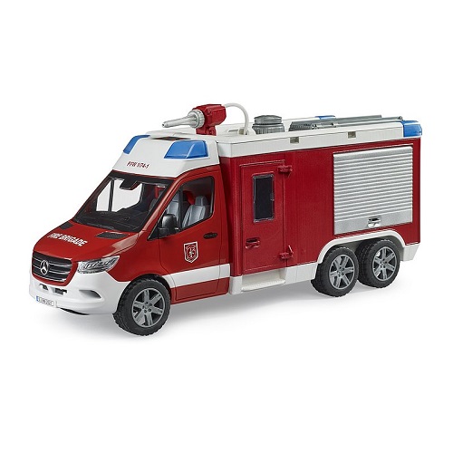 Bruder Mercedes-Benz MB Sprinter fire brigade command vehicle with light and sound
