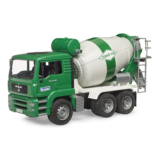 Bruder 02739 MAN TGA truck with cement mixer (new ...