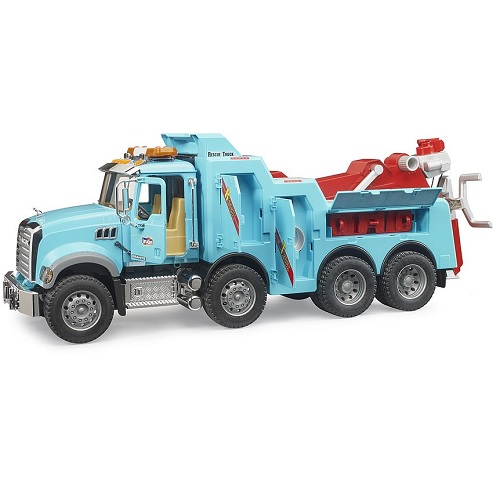 Bruder Bruder 02831 Mack Granite Camion de dépannage et de remorquage avec lumière et son