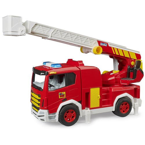 Bruder 3472 Bruder 03472 Roadmax Brandweerwagen met draaibare ladder (nieuw 2026)