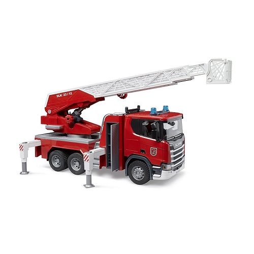 Bruder 3591 Bruder 03591 Camion de pompiers Scania Super 560R avec lumière  et son, échelle et module lumière et son (nouveau 2023) 4001702035914 -   - Le magasin spécialisé de jouets Bruder