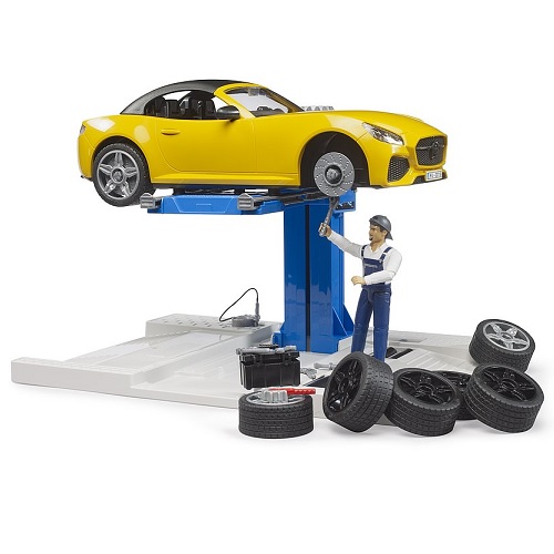 Bruder Bruder 62112 Centre de service automobile Bworld et Bruder Roadster