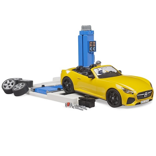 Bruder Bruder 62112 Centre de service automobile Bworld et Bruder Roadster