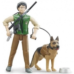 Bruder Bworld ranger / chasseur avec chien (prévu en juillet) 