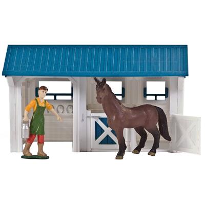 Dutch Farm Series - Paardenstal met paard 1:32
