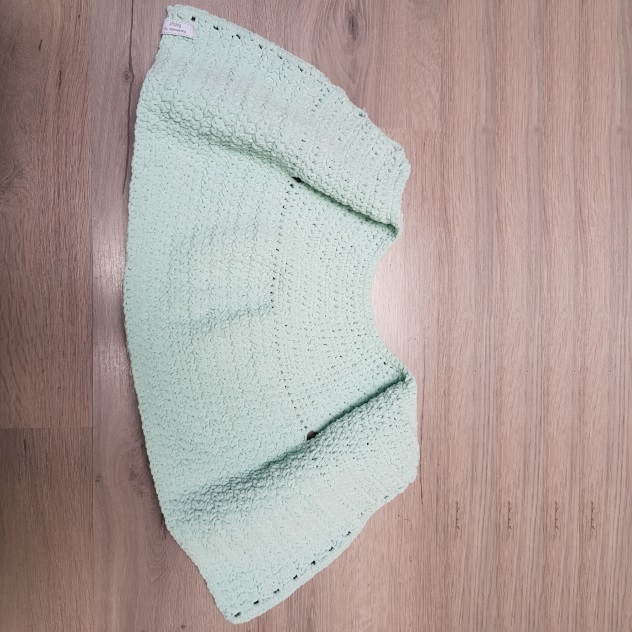 HandmadeByReetje Gilet bébé, crocheté à la main, taille 68