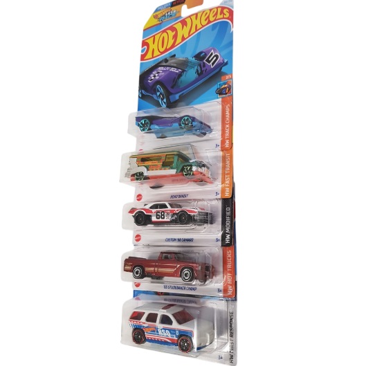 Hot Wheels 5 cars