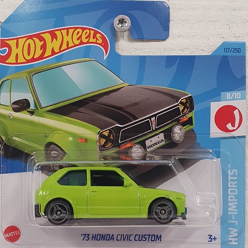 Hot Wheels `73 Honda Civic Custom