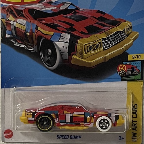 Hot Wheels 163 - Speed Bump, Art Cars