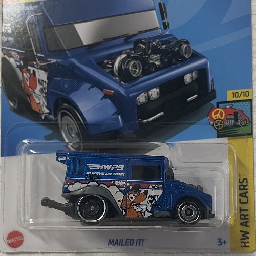 Hot Wheels 164 - Mailed it, art cars
