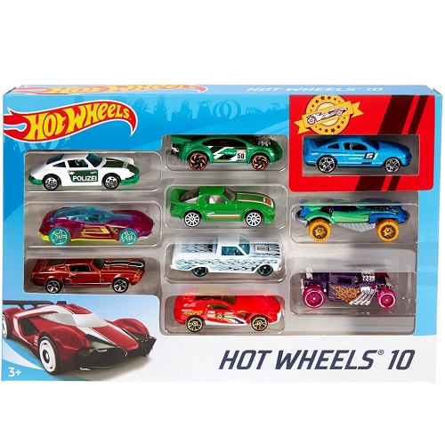 Hot Wheels 10 car giftpack