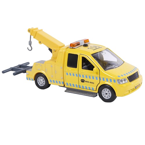 Kids Globe 510561 Afsleepwagen die cast met licht en geluid 16cm