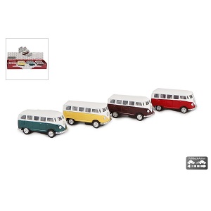 Kinsmart VW Classical bus 1962, metal with pull-ba...