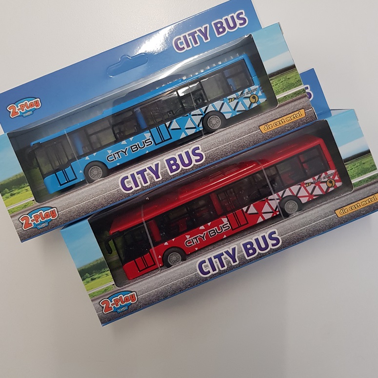 2-Play 2-Play 520310 City Bus moulé sous pression