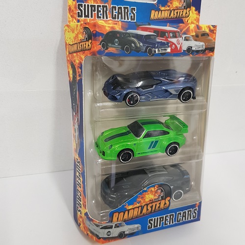 Roadblasters 540515-01 - Roadblasters Roadblasters supercars geschekset met 3 sportwagens