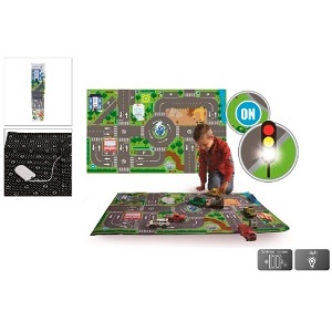 
Kids globe play mat with built-in traffic lights ...