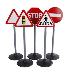 Kidsglobe Traffic signs 5 pieces