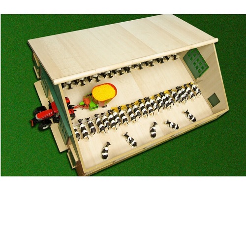 Kids Globe Kids Globe 610540 Bois stable en vrac avec nouvelle disposition 1:32