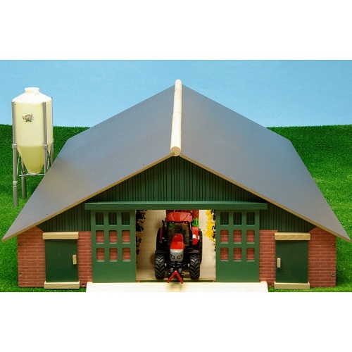 Kids Globe Kids Globe 610540 Bois stable en vrac avec nouvelle disposition 1:32