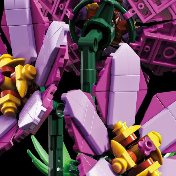  Blocs de construction Azalia en pot, 798 blocs, compatibles avec Lego