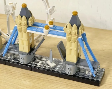  Blocs de construction skyline Londres, environ 468 blocs, compatibles avec Lego