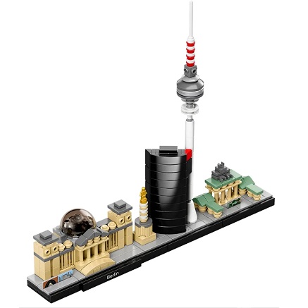  40003 -  Bouwblokjes Berlijn architecture, 289 blokjes, compatible met Lego
