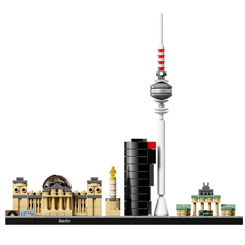 40003 -  Bouwblokjes Berlijn architecture, 289 blokjes, compatible met Lego