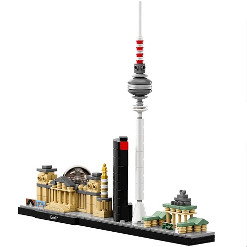  40003 -  Bouwblokjes Berlijn architecture, 289 blokjes, compatible met Lego