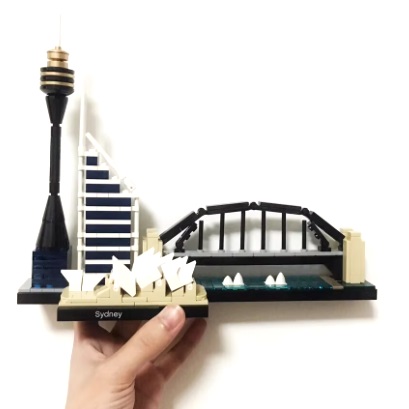  Blocs de construction architecture Sydney, 360 blocs, compatibles avec Lego