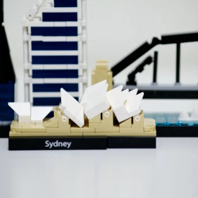  Blocs de construction architecture Sydney, 360 blocs, compatibles avec Lego