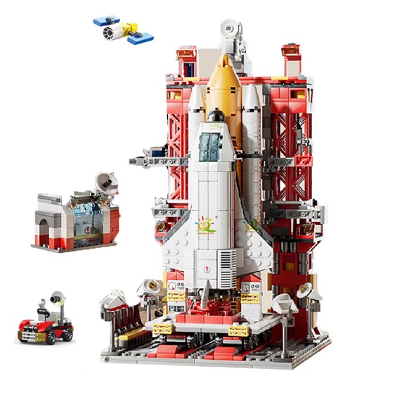 compatible met Lego ruimteschip