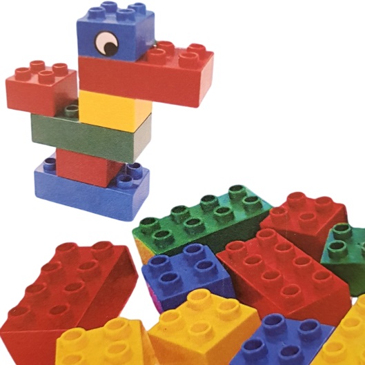 Stickit® 70001 - Stickit® Stickit® basisset met grote bouwstenen, 80 blokken, compatible met blokken van o.a. Duplo