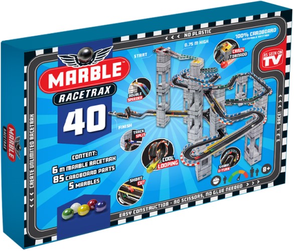 Marble Racetrax knikkerbaan nr. 40