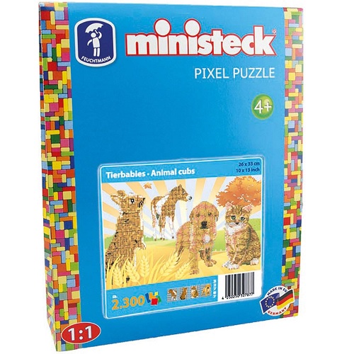 Ministeck 32787 Ministeck Babydieren 4in1, 2.300 delig  