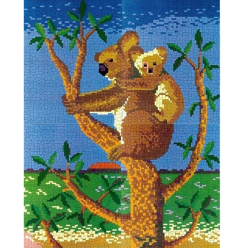 Stickit 41295 Stickit Koalaberen, ca. 8.100 stukjes 