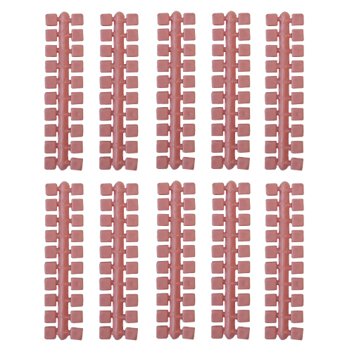 Stickit 615_10P 10 x eenpuntstrip 615 roze (40039) voor Stickit en Ministeck 