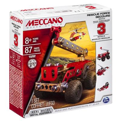 meccano 
Ensemble de sauvetage 3-en-1 pour pompiers Meccano