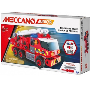 Meccano Junior Baukasten Feuerwehrauto (154 Teile)