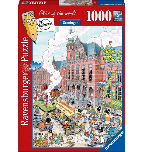 Puzzle Fleroux Groningen, 1000 pièces 