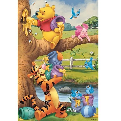 Trefl 172645 - Trefl Trefl Puzzel Winnie the Pooh, 60 stukjes