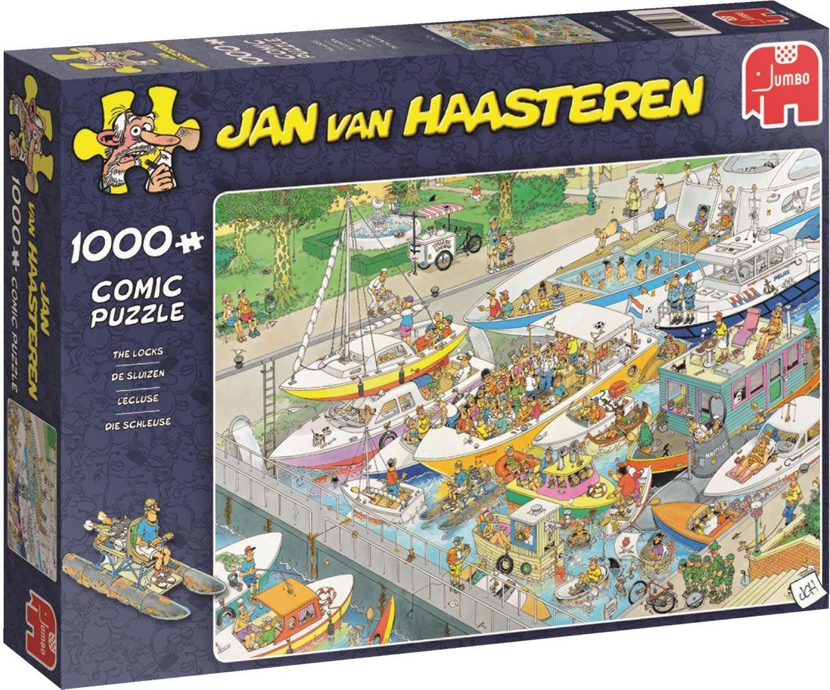 Legpuzzel Jan van Haasteren: De Sluizen, 1000 stukjes
