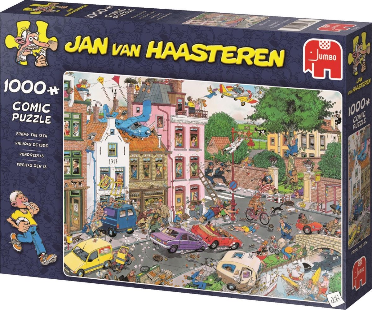 Jumbo Puzzle Jan van Haasteren: Vendredi 13, 1000 pièces